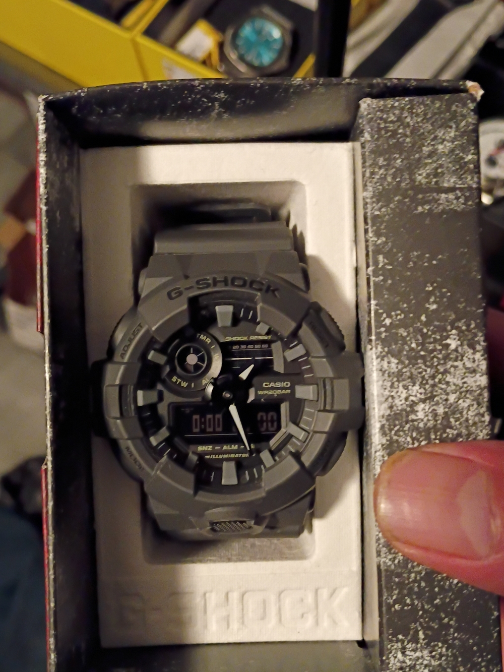Casio G-Shock Gray Tactical Digital-Analog Watch